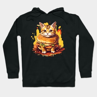 Burger Cat Hoodie